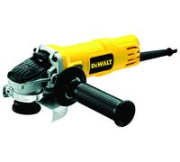 DEWALT - DWE4056-QS - Meuleuse Électrique à Interrupteur à Glissière 115mm - Moteur Protégé des Particules Abrasives - Inducteur avec Fils de Connexion - Outillage Électroportatif Professionnel