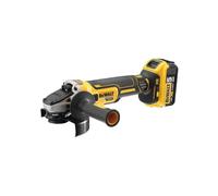 DEWALT Meuleuse d'angle 18V XR Ø 125 mm 2x5 Ah - DCG405P2-QW