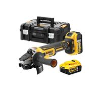 DEWALT Meuleuse d'angle 18V XR Ø125 mm 2x5 Ah - DCG405P2