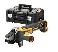 DEWALT Meuleuse d'angle sans fil 18V 125mm, sans batterie ni chargeur, TSTAK DCG405FNT