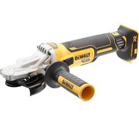 Dewalt Meuleuse d'angle sans fil à tête plate KS 125 mm DCG405FNT-XJ 18 V, poignée supplémentaire, flasque de fixation, écrou de serrage, capot de protection pour le ponçage