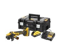 DEWALT Meuleuse d'angle sans fil DEWALT 18V/5Ah, 125mm Quantité:1