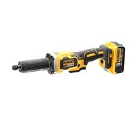 DeWalt Meuleuse droite sans fil DCG426P2-QW 18 volts sans balais - kit comprenant un chargeur rapide système, 2x 5 Ah Li-Ion batteries, T STAK-Box II