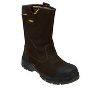 DEWALT Millington Bottes de manutention imperméables à bout composite pour homme Marron Pointure 45