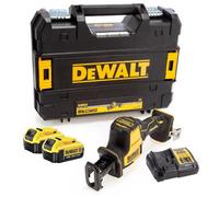 Dewalt - Mini scie sabre à batterie 18V 2x4 0Ah Li-Ion - DCS369M2-QW