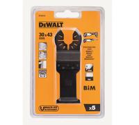 DEWALT Multi-Tool lame de scie 43x30 mmk DT20723-QZ 5 pcs