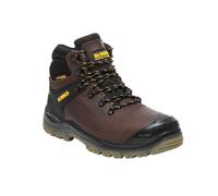 DEWALT Newark S3 Imperméable Sécurité Randonneur Bottes Marron GB 11 Eur 46