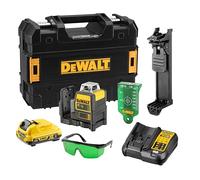 DeWALT DCE0811D1G Laser croix 2x360° XR (10,8V/1x2,0 Ah) Tstak