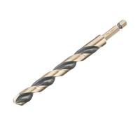 DEWALT NOIR&OR Foret HSS-G À Tige Hexagonale De 1/4" 11,0mm DEWDT20617QZ