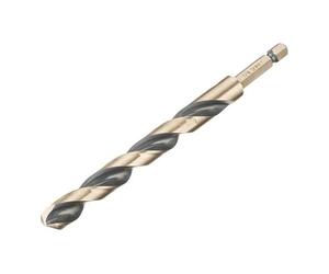 DEWALT NOIR&OR Foret HSS-G À Tige Hexagonale De 1/4" 11,0mm DEWDT20617QZ
