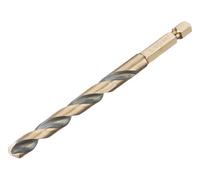 DEWALT NOIR&OR Foret HSS-G À Tige Hexagonale De 1/4" 8,0mm DEWDT20612QZ