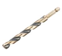 DEWALT NOIR&OR Foret HSS-G À Tige Hexagonale De 1/4" 9,5mm DEWDT20615QZ