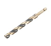 DEWALT NOIR&OR Foret HSS-G À Tige Hexagonale De 1/4" 9,5mm DEWDT20615QZ