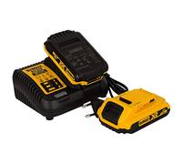 Pack de 2 batteries 2 Ah Li-Ion XR 18 V + chargeur multi-voltages - DEWALT - DCB115D2