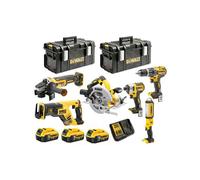 DEWALT Pack 6 outils 18V Li-Ion (3x5Ah) - DCK623P3