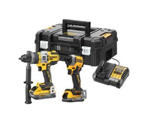 DEWALT Pack de batteries combiné DEWALT 18V 5 Ah / 1,7 Ah Quantité:1