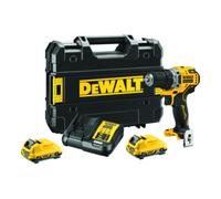 DeWALT DCD701D2-QW visseuse électrique et visseuse à percussion 1500 tr/min Noir, Jaune