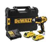 DeWALT DCD708D2T-QW visseuse électrique et visseuse à percussion 1650 tr/min Noir, Jaune