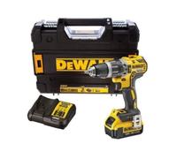 DEWALT PERCEUSE VISSEUSE A PERCUSSION BRUSHLESS + 1 BATTERIE 18V 4AH LI-ION + CHARGEUR + COFFRET TSTAK