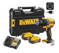 DEWALT Perceuse-visseuse à percussion brushless 18V XR,TSTAK, DCD799P2T-QW | avec un couple jusqu’à 74 Nm, 2 batteries 5Ah, 15 réglages de couple, 2 vitesses, LED intégrée et coffret TSTAK.