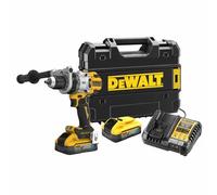 DEWALT DCD1007H2T-QW 3 vitesses-Perceuse-visseuse à percussion sans fil + 2 batteries, + chargeur