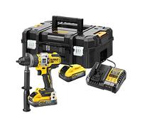 DeWalt Perceuse-visseuse à percussion DCD999H2T-QW XRP 18V Powerstack 2×5,0Ah Chargeur T-STAK