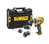 Perceuse-visseuse multi-têtes 12V XR DEWALT DCD703NT en coffret T-Stak - Machine nue