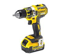DEWALT - Perceuse Visseuse Brushless XR 18V Li-Ion 4Ah - DCD790M2-QW - Perceuse Sans Fil avec Coffret, 2 Batteries / Chargeur - 2 Vitesses (0-600/2000tr/min) - Mandrin 13mm - 360W