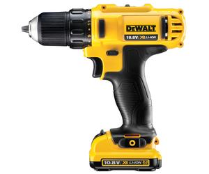 DeWALT Perceuse/visseuse sans fil 10,8V CS Li-Ion XR 2x2,0 Ah DCD710D2