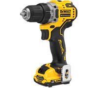 DeWALT Perceuse-visseuse sans fil 12V 2x2,0 Ah DCD701D2