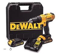 DeWalt Perceuse-visseuse sans fil DCD771S2 18V – 2x1,5 Ah avec chargeur et mallette
