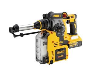 DEWALT Perforateur-burineur avec système d'aspiration, 18,0 V dch275p2