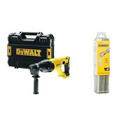 DEWALT - Perforateur-Burineur SDS-PLUS Brushless 2.6J 18V - DCH133NT-XJ - Sans Fil avec Coffret TSTAK et Débrayage de Sécurité - Diamètre de Perçage Max. 13mm - Vitesse & Jeu de 6 Forets SDS-PLUS