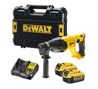 Perforateur SDS-plus 2,6J 18V DEWALT DCH133M2K-FR avec coffret et 2 batteries 4,0 Ah