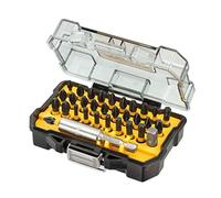 DeWalt Petit Coffret 32 Pièces Embouts de Vissage 25mm Extreme Impact Torsion + Porte-Embouts, DT70560T-QZ