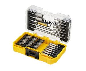 DEWALT - Petit coffret ToughCase de 40 pièces avec embouts philips Torx pour perceuse visseuse, DT70702-QZ