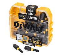 DeWALT DT70557T Jeu d'embouts Impact Torsion 25 mm T20, 25pcs
