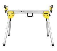 DEWALT - Piètement Polyvalent pour Scies à Onglets - DE7033-XJ - Piètement Léger et Facilement Transportable en Aluminium - Longueur 1,1m - Extensible jusqu’à 2,65m - Supporter Jusqu’à 227kg
