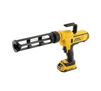 DEWALT - Pistolet à Mastic Électrique XR 18V 2 Ah - DCE560D1-QW - Pistolet à Cartouche 310 ml sans Fil en Coffret avec Batterie et Chargeur - Pistolet Silicone avec Variateur de Vitesses Électronique