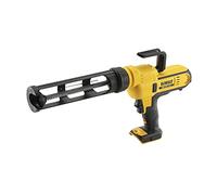 DEWALT - Pistolet à Mastic Électrique XR 18V - DCE560N-XJ - Pistolet à Cartouche 310 ml sans Fil en Coffret, Sans Batterie, Ni Chargeur - Pistolet Silicone avec Variateur de Vitesses Électronique