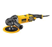 DEWALT Polisseuse rotative 1250 W 180 mm à vitesse variable, DWP849X-QS | Polisseuse rotative de 1250 W et 180 mm avec vitesse variable et poignée ergonomique pour un meilleur contrôle.