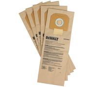 DeWALT Sac à poussière en papier DWV9401-XJ - Sacs à poussière pour DWV902L ou DWV902M - 5 pièces