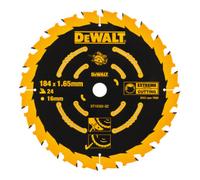 DEWALT Scie circulaire manuelle à lame circulaire DEWALT 184/16 mm 24WZ DT10302-QZ Quantité:1