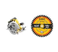 DEWALT Scie Circulaire Métal XR 18V Brushless 184mm - Sans Batterie ni Chargeur - Coffret TSTAK - Lame Extreme Cutting pour Scies Circulaires