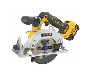 DEWALT Scie circulaire sans fil DEWALT 12 Volts / 5 Ah , profondeur de coupe 47mm DCS512P2-QW Quantité:1