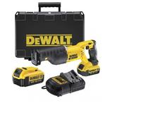 DeWalt - Scie sabre 18V 2X4Ah Li-Ion + Coffret et changement lame sans clé - DCS380M2