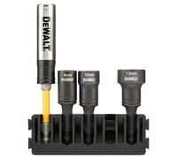 DeWALT Set (5 pcs) porte-embouts + têtes de serrage nettoyables 8, 10, 13 mm DT70827