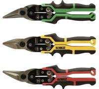 Set de 3 ciseaux à tôle ergo DeWALT DWHT14676-0