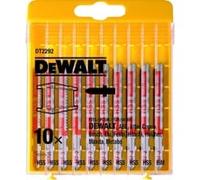 DeWalt Coffret de 10 lames pour scie sauteuse DT2292-QZ – métal, attache en T