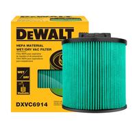 DEWALT Shop Vac Filters, DXVC6914 Filtre à cartouche HEPA, filtre de rechange pour aspirateur humide et sec Dewalt de 20 à 50 litres